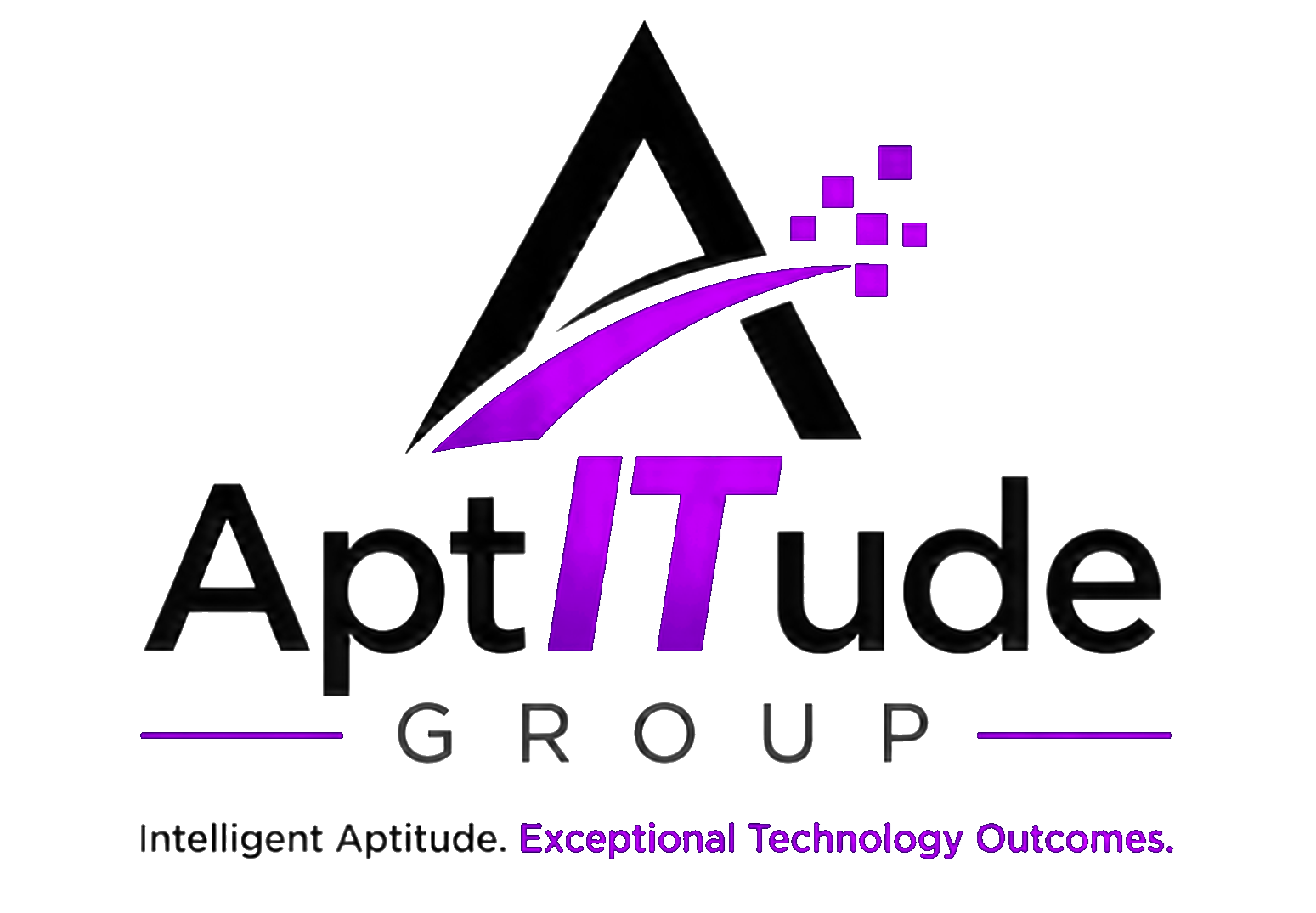 AptITude Group dark logo on light background
